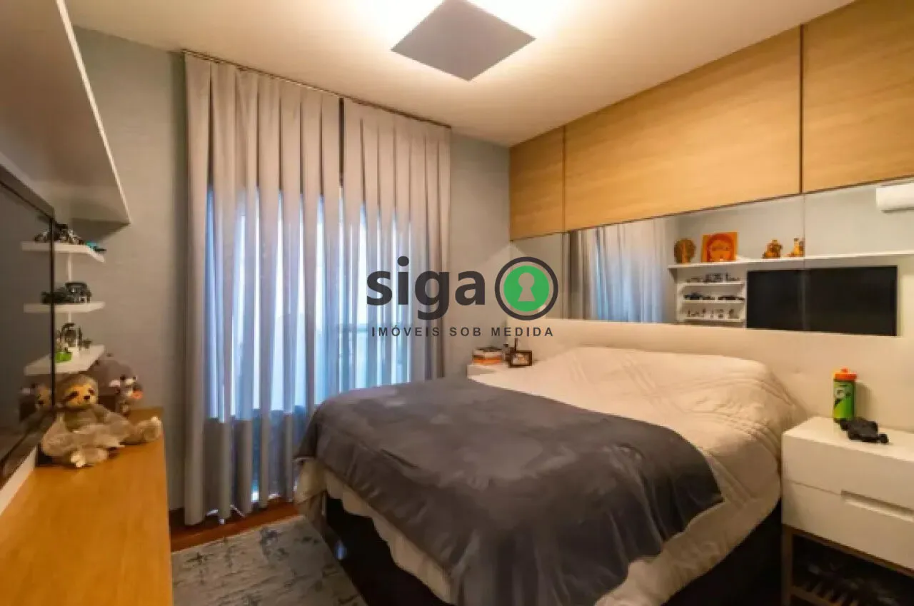 Imagem Apartamento à venda e locação, MOBILIADO, com 184m², 3 quartos e 3 vagas no Morumbi