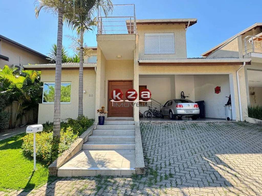 Imagem Casa de luxo em condomínio à venda em Valinhos-SP 3 quartos, 3 suítes, 3 salas e 296m² de área Imperdível no Jardim Soleil!