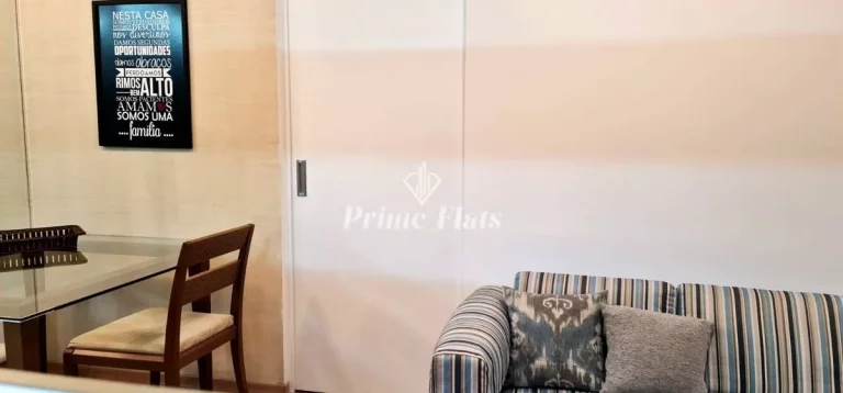 Imagem Flat disponível para locação no Edifício Mandarim no Brooklin, com 50m², 1 dormitório e 1 vaga