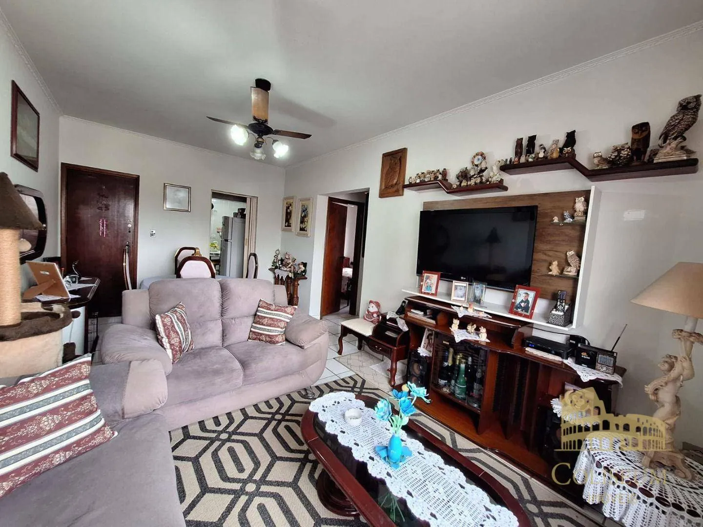 Imagem Apartamento com 2 dormitórios à venda, 97 m² por R$ 430.000,00 - Canto do Forte - Praia Grande/SP