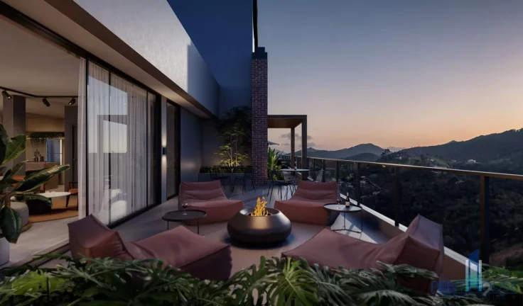 Imagem Apartamento Zona Central para Venda em Itajaí, Praia Brava de Itajaí, 2 dormitórios, 2 suítes, 3 banheiros, 2 vagas