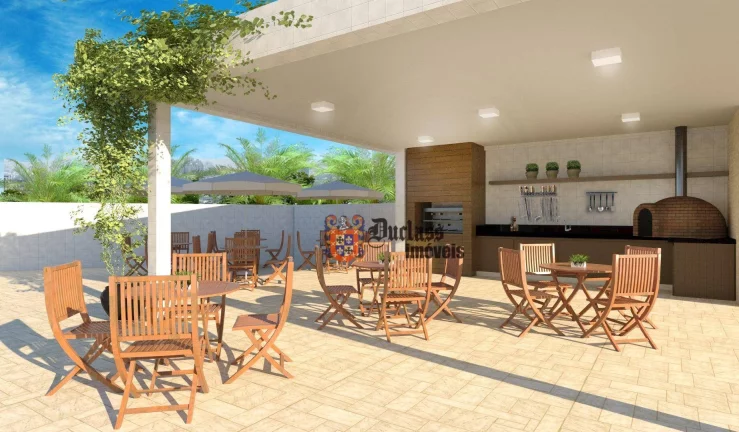 Imagem Apartamento com 3 dormitórios à venda, 105,39 m² a partir de R$ 1.127.673,00 - Astúrias - Guarujá/SP