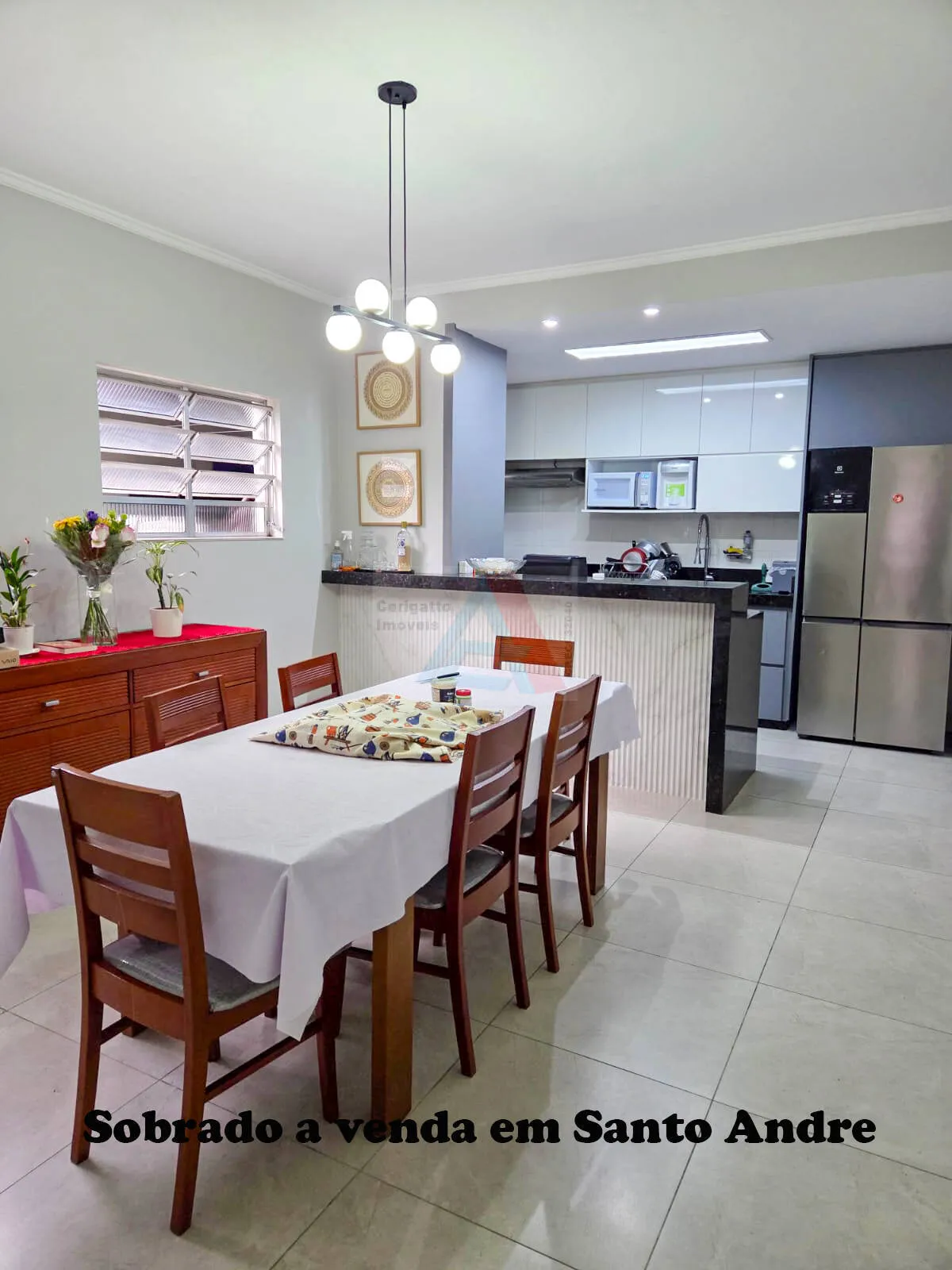 Imagem Sobrado 184m² | 4 Quartos |4 vagas - Jardim das Monções - Santo André