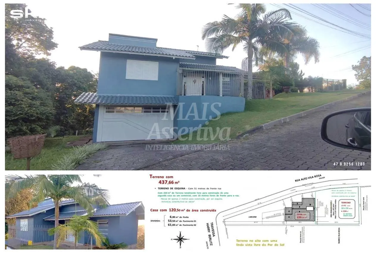 Imagem Residencia para venda em Ivoti de 120,00m² construido - 2 Dormitórios