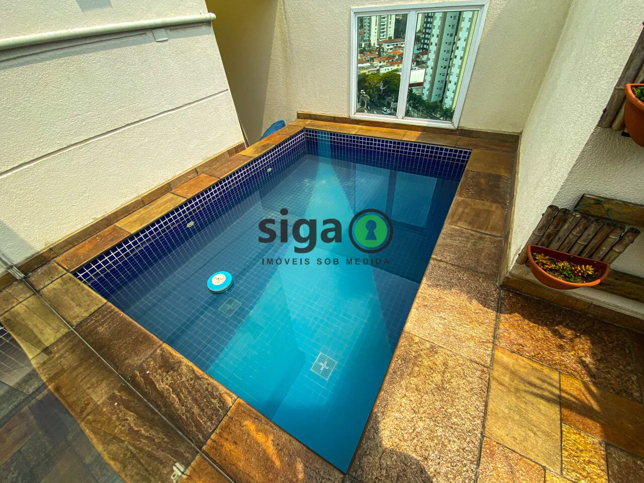 Imagem Cobertura espetacular com piscina 182 m² Anália Franco