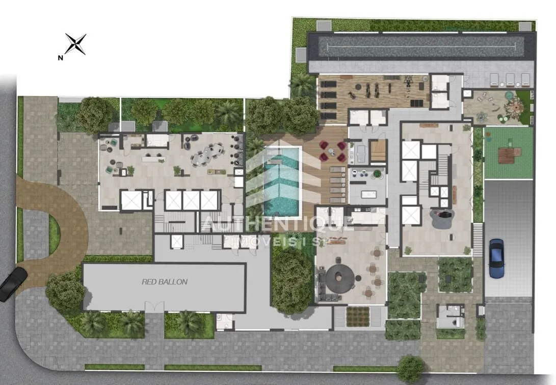 Imagem IBIRAPUERA PARK HOUSES - Cobertura Duplex no bairro Moema à venda