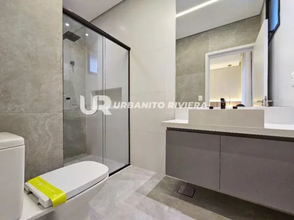 Imagem Casa no Módulo 11 da Riviera com 6 suítes, piscina, jacuzzi e praça de fogo integrada à natureza
