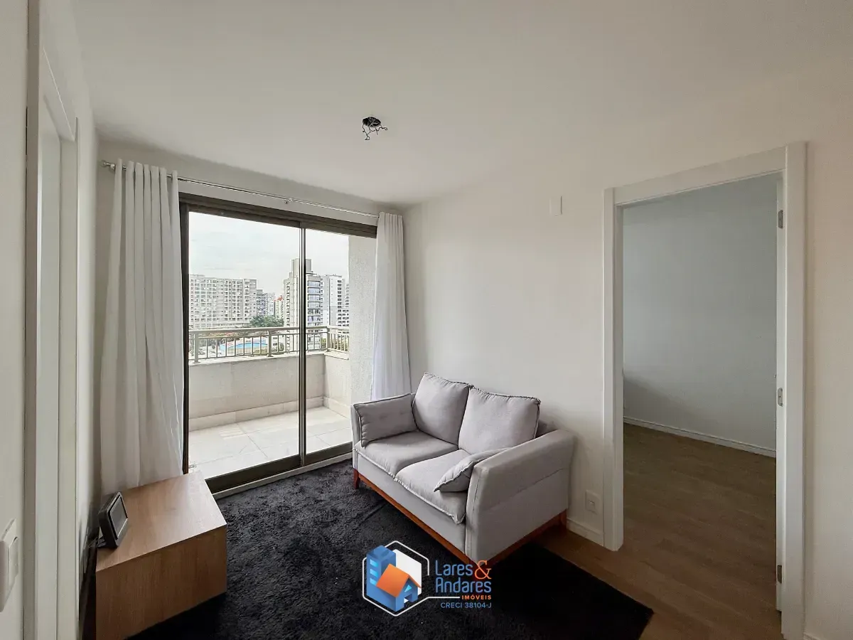 Imagem Apartamento para venda e locação em Campo Belo com 2 quartos, 43m²