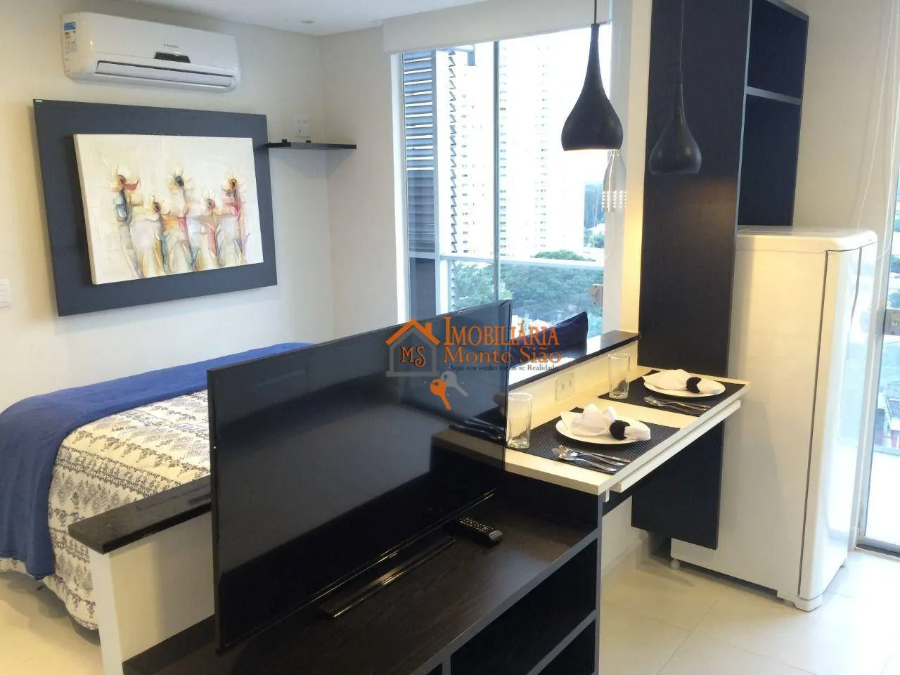 Imagem Studio com 1 dormitório à venda, 35 m² por R$ 390.000,00 - Vila Augusta - Guarulhos/SP