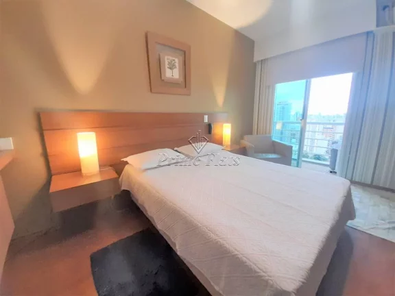 Imagem Flat disponível para locação no Comfort Ibirapuera, com 26m², 1 dormitório e 1 vaga de garagem