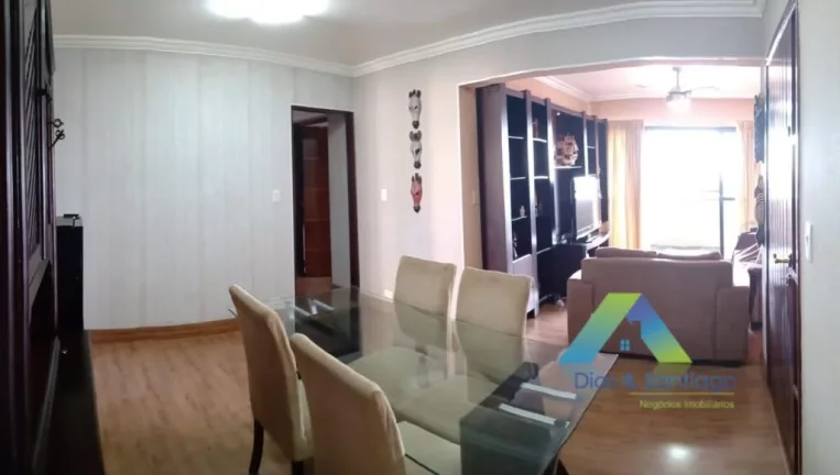 Foto do imóvel Lindo apartamento com 120 metros quadrados, 3 dormitórios, 2 vagas de garagem, a 950 metros da estação do metro Jabaquara.