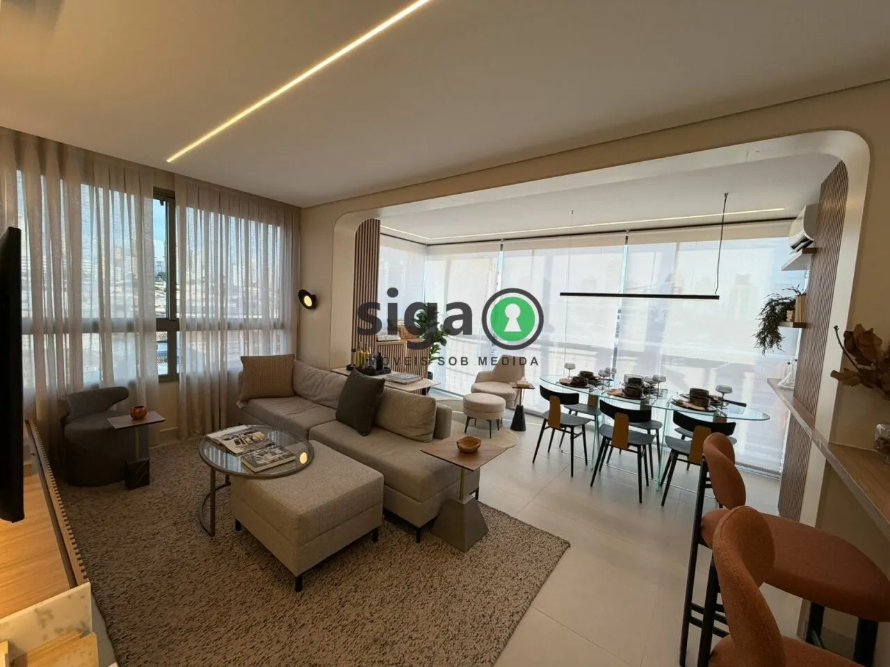 Foto do imóvel Apartamento a venda na Chácara Santo Antônio com 2 quartos