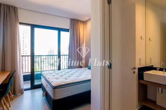 Foto do imóvel Flat disponível para venda On Alvorada, com 23,89m², 1 dormitório e 1 vaga de garagem em Rua Valdir Niemeyer