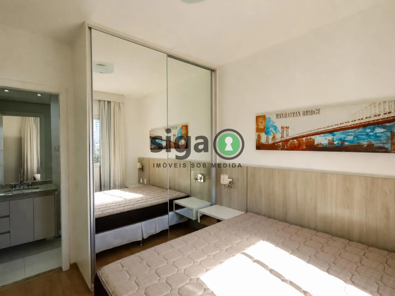 Imagem Apartamento de 1 suíte com 55m² para locação - Jardins - São Paulo/SP