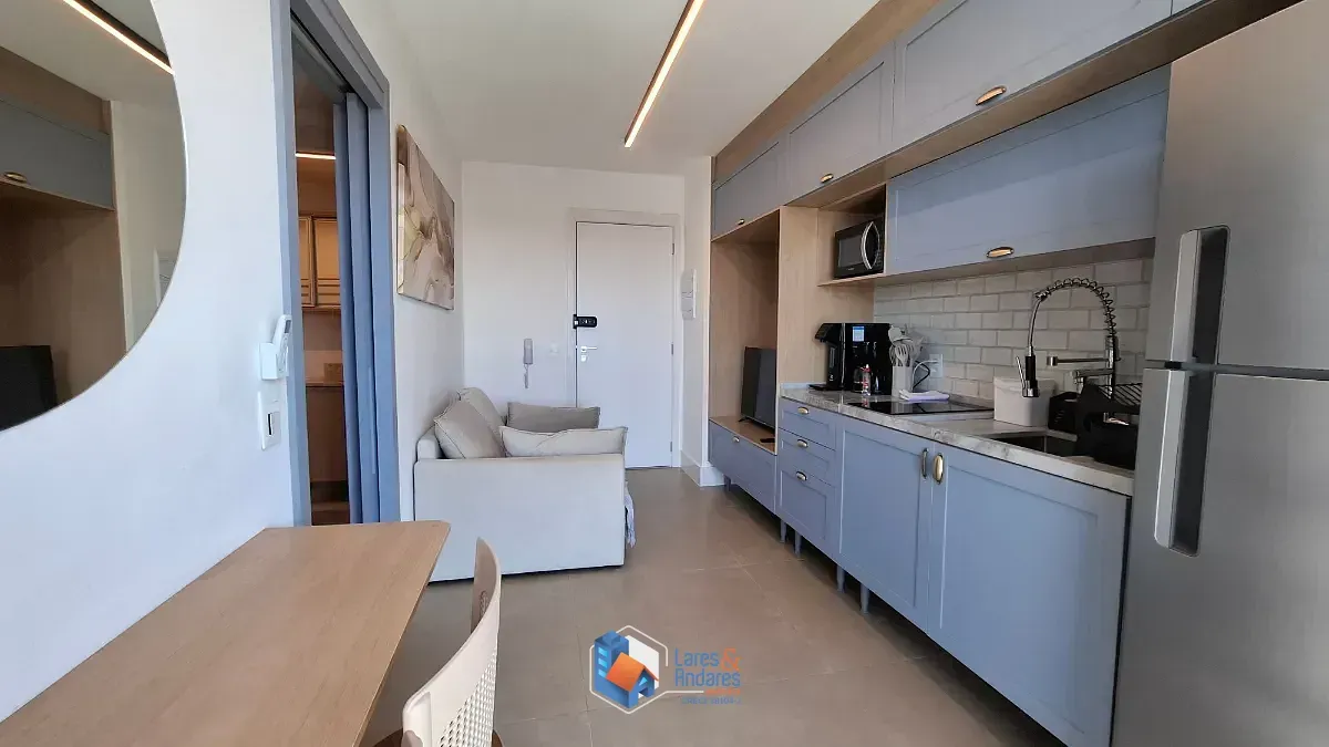 Foto do imóvel Studio para venda em Campo Belo com 1 quarto, 30m² em Rua Antônio Comparato