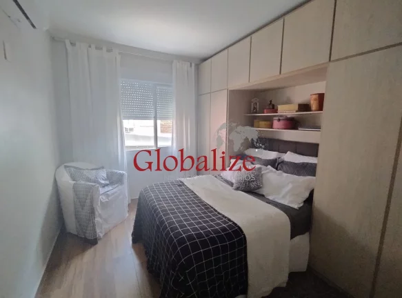 Imagem Apartamento 2 dormitórios com garagem fechada no bairro do Marapé em Santos por R$550.000,00