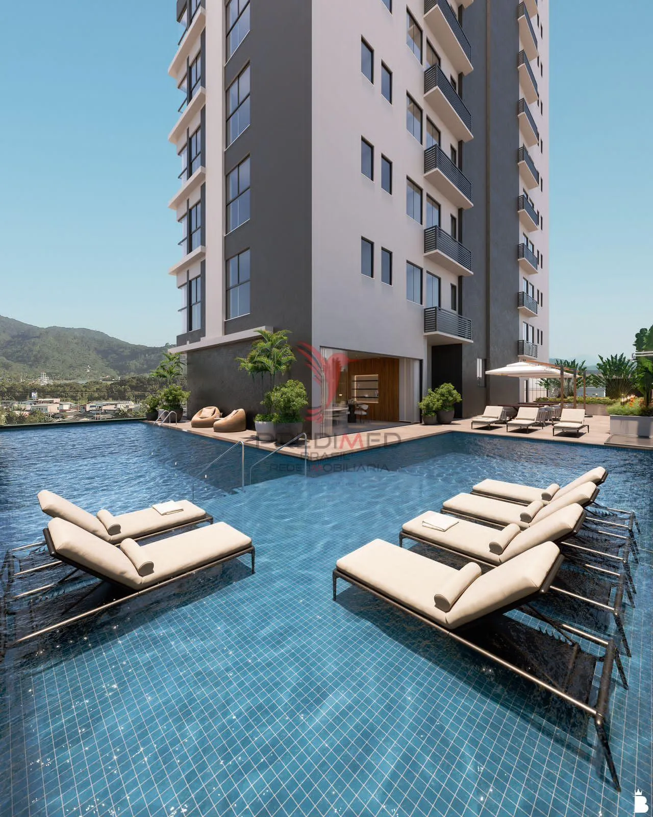 Imagem Apartamento de 3 Suites e 2 Vagas de Garagem, Sacada Gourmet, em Porto Belo, Perequê