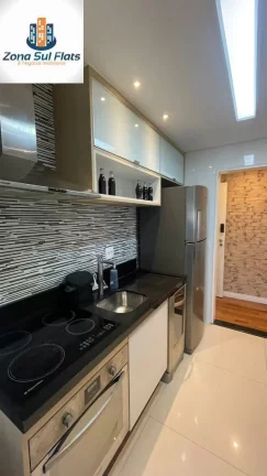 Imagem Apartamento Mobiliado à Venda Na Vila Olímpia Com 2 Dormitórios Sendo 1 Suíte e 1 Vaga