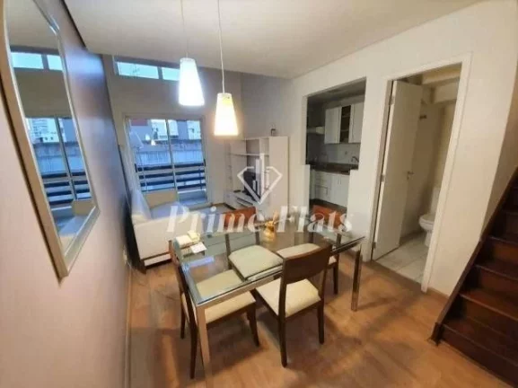 Imagem Flat disponivel para locação no Duplex Life Moema, com 45m², 1 dormitório e 1 vaga