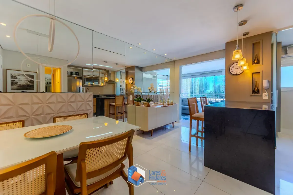 Imagem Apartamento para venda em Vila Olímpia com 1 quarto, sendo 1 suíte, 54m²