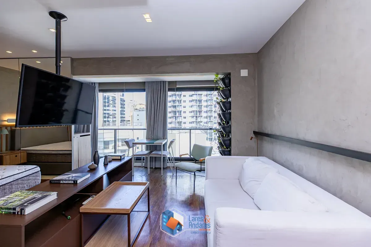 Foto do imóvel Apartamento para venda em Campo Belo com 1 quarto, sendo 1 suíte, 36m² em Rua Gabriele D'Annunzio