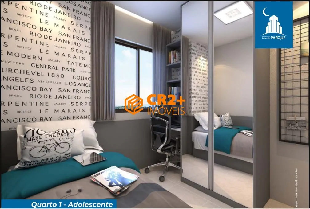 Imagem Vendo apartamento 2 quartos (1 suite) 53m².