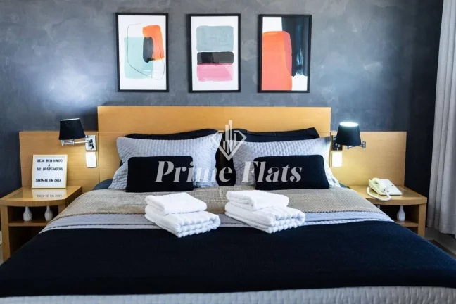 Foto do imóvel Flat disponível para venda no São Paulo Tatuapé Affiliated by Meliá, com 30m², 1 dormitório e 1 vaga em Rua Serra de Juréa