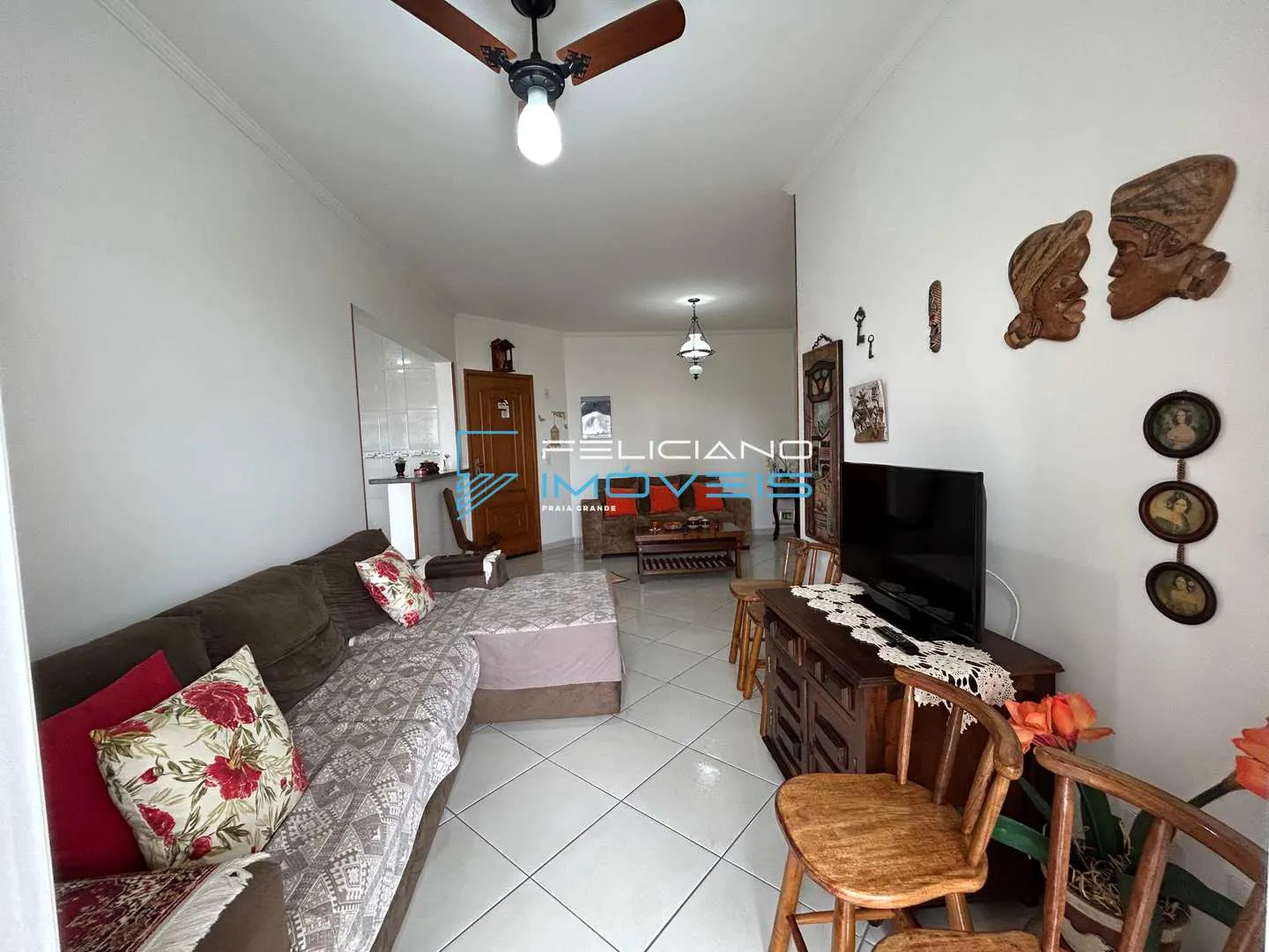 Imagem Apartamento com 2 quartos, Tupi, Praia Grande - R$ 580 mil, Cod: 6517