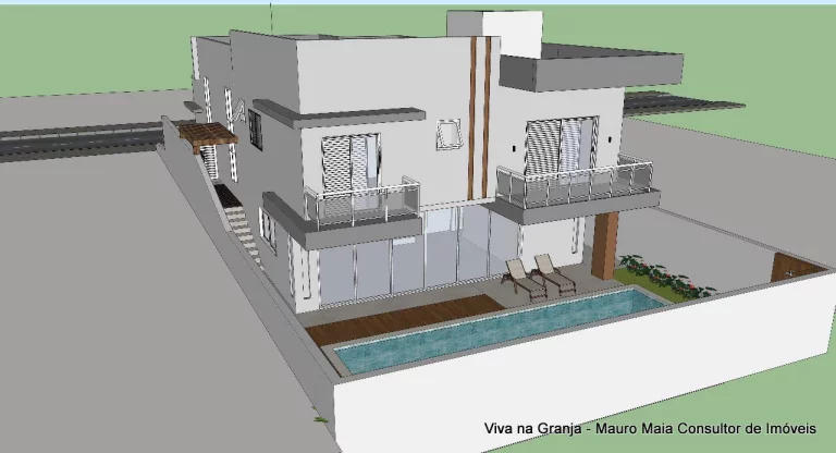 Imagem Casa em obra- R$ 640.000 - Já Com Telhado , Elétrica e Hidráulica
