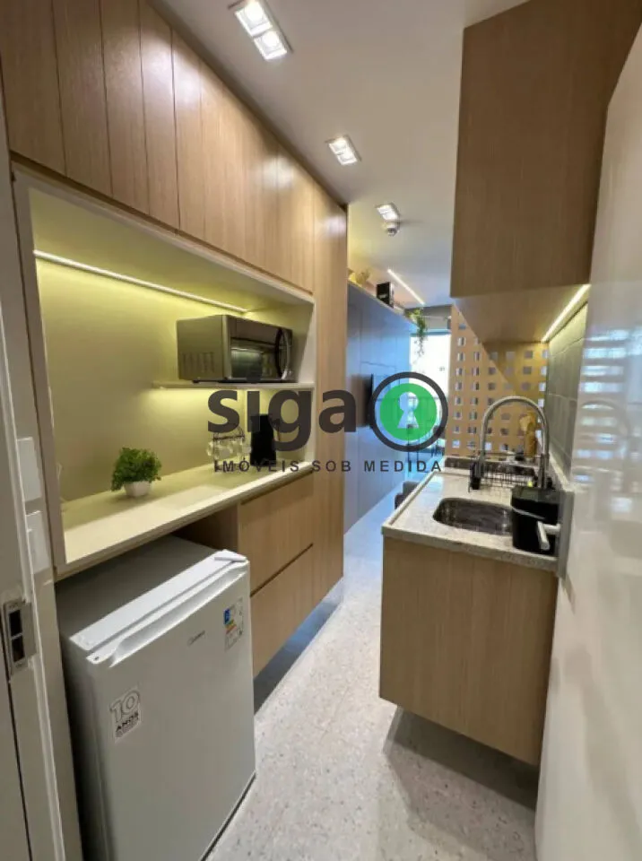 Foto do imóvel Studio moderno de 38m² mobiliado à venda no Brooklin
