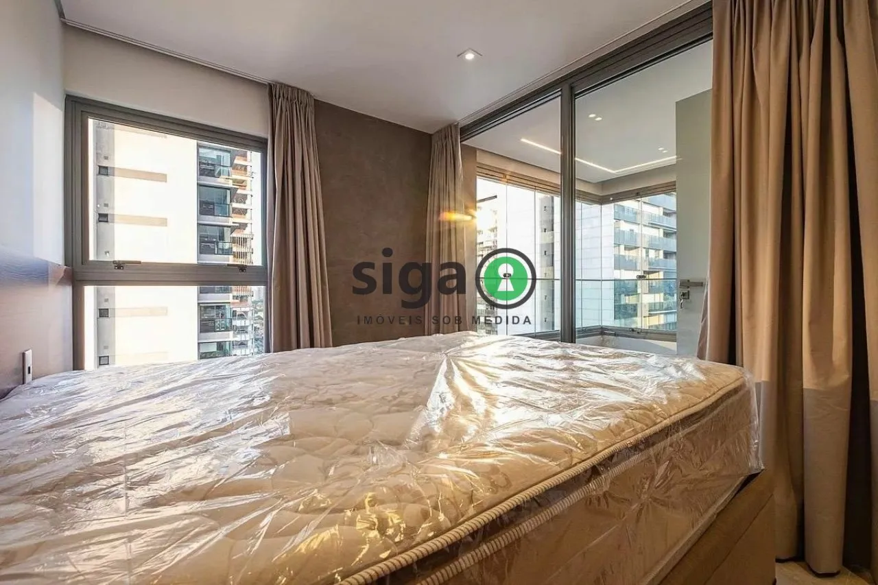 Imagem Apartamento mobiliado para locação em Pinheiros 01 dormitório, São Paulo - SP