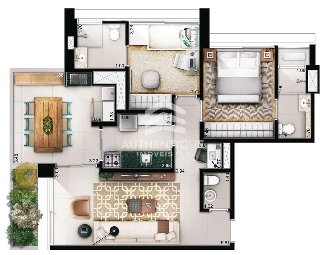 Imagem SEED VILA OLIMPIA - Apartamento à venda no bairro Vila Olímpia - São Paulo/SP, Zona Sul