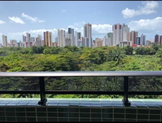Imagem Vendo aptos com 85m2, varanda, 3 qts s/ 1 ou 2 sts , sala p/ 2 ambientes + 2 vagas.