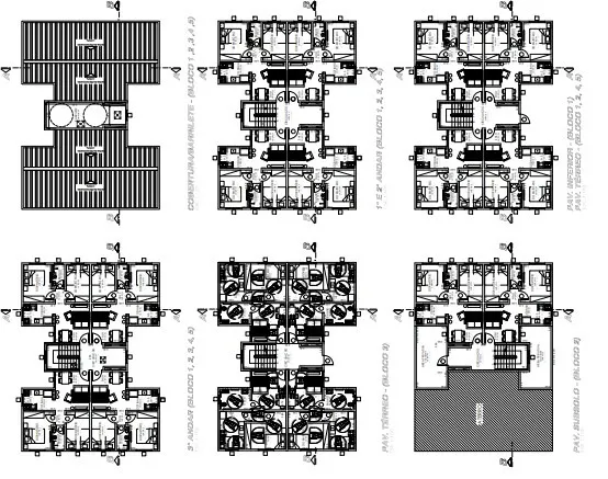 Imagem Área com pré projeto para construção de um empreendimento de apartamentos