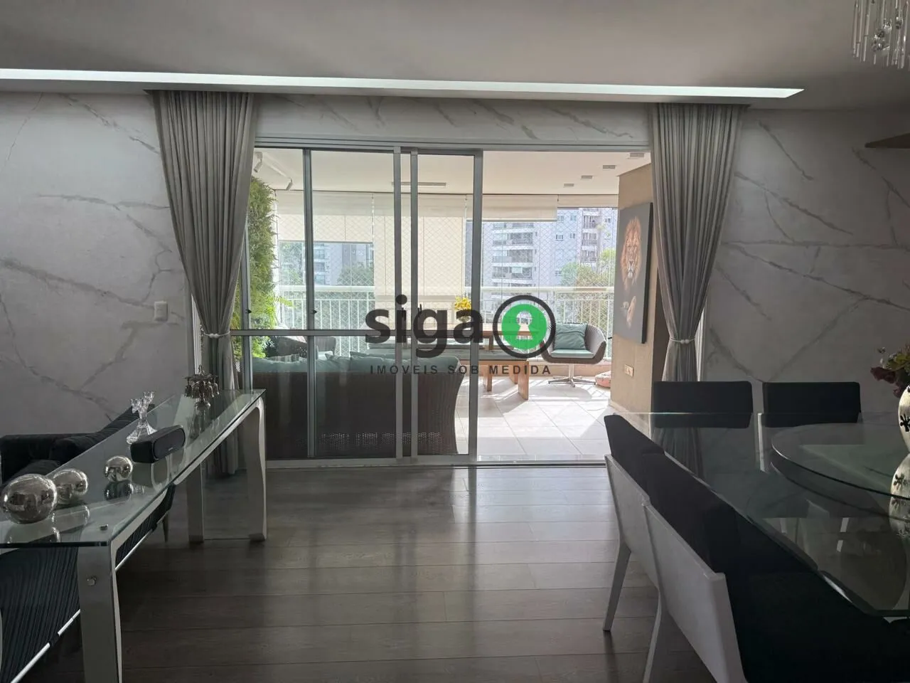 Imagem Apartamento de 168m2 à venda com 3 quartos e 3 vagas na Vila Andrade