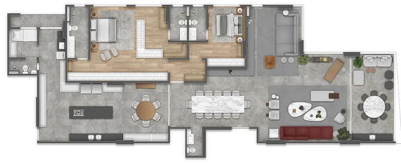 Imagem Apartamento com 4 Quartos à Venda, 265,26 m² em Jacarecica - Maceió