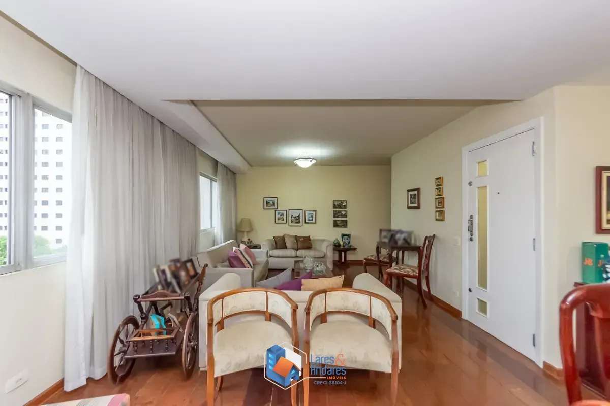 Imagem Apartamento para venda em Paraíso com 3 quartos, sendo 1 suíte, 167m²