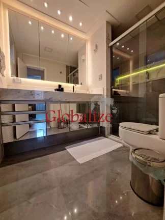 Imagem Apartamento à venda com 84m², 2 quartos, 2 banheiros, dependência, 1 vaga por R$536.000,00 n0 Campo Grande em Santos