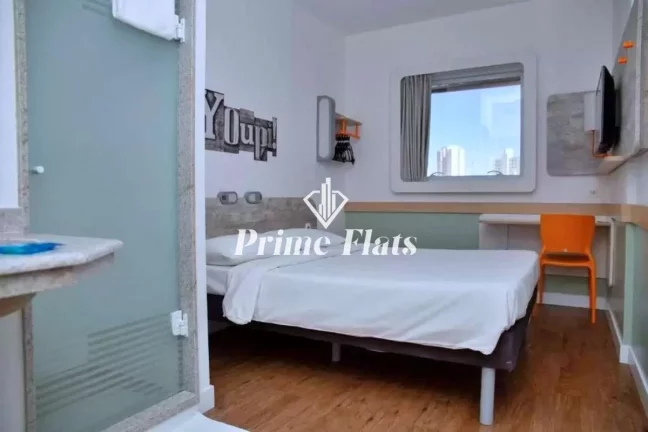 Imagem Flat disponível para venda íbis budget Campinas Aquidaban, com 13m², 1 dormitório e 1 vaga