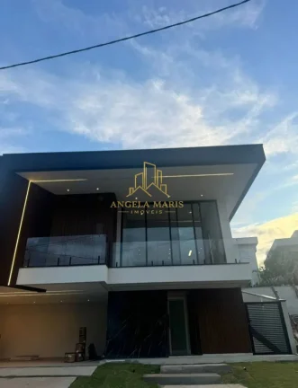 Imagem Casa Sobrado, 4 dormitórios ( 3 suítes), Piscina, 4 vagas, Verana - Sjc.
