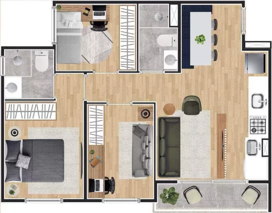 Imagem Apartamento à venda no bairro Butantã - São Paulo/SP