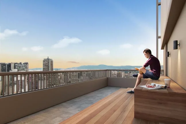 Imagem TORRE BELA VISTA - AAM - Studio de 24m², em excelente localização, a 550m do metrô Anhangabaú!
