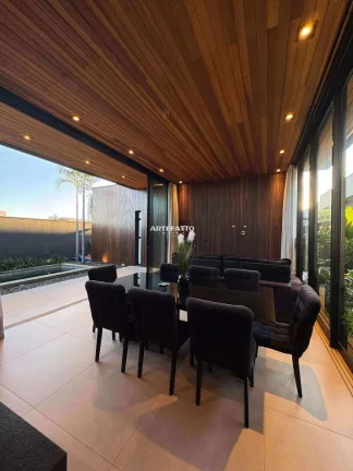 Imagem Casa de condomínio à venda, no Villa Piemonte, em Franca, Parque Universitário, com 3 quartos, 204m2