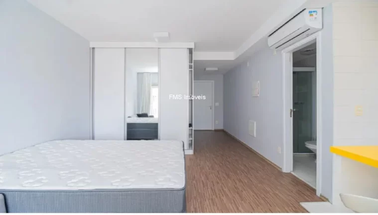 Imagem Studio para locação no Brooklin com 1 suíte, 1 banheiro, 1 vaga, 33m².