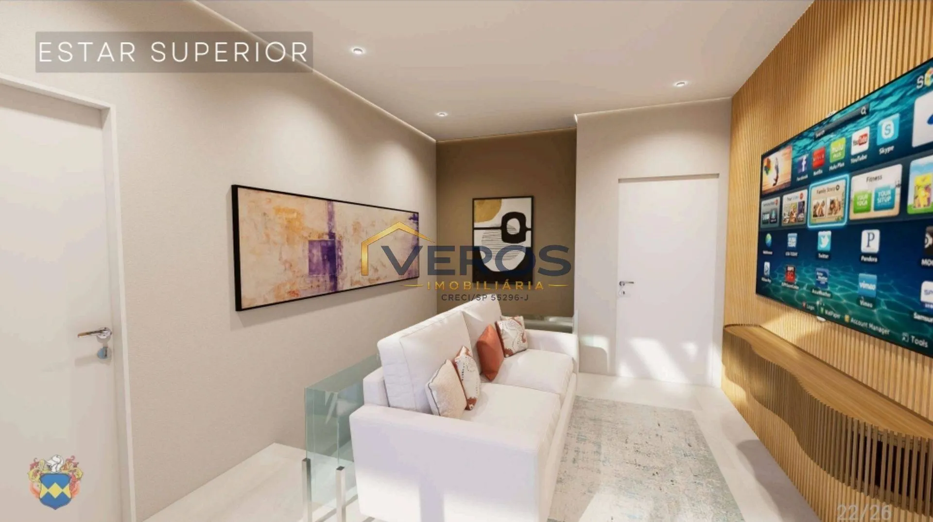 Imagem Apartamento com 2 suítes a 200 metros da praia Martim de Sá - Caraguatatuba