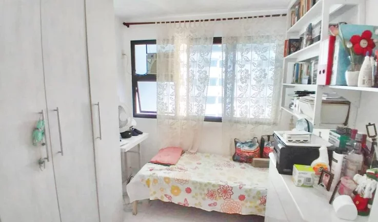 Imagem BARRA BALLI DUPLEX AND.ALTO VISTA LATERAL MAR 75m2 2STS REPLETO ARMÁRIOS