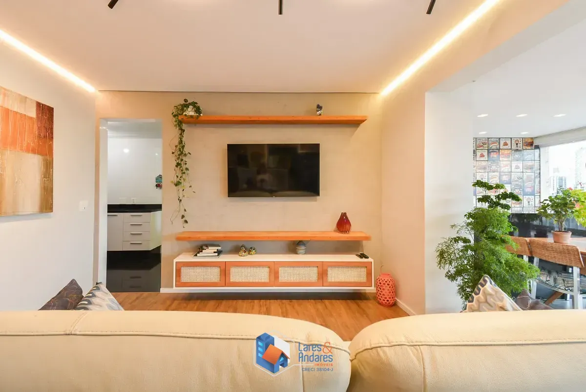 Imagem Apartamento para venda em Vila Regente Feijó com 3 quartos, sendo 3 suítes, 137m²