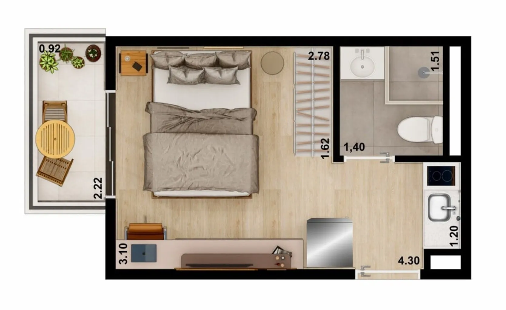 Imagem APARTAMENTO RESIDENCIAL em São Paulo - SP, Vila Clementino
