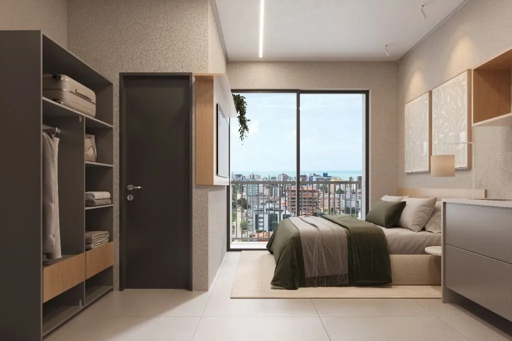 Imagem Flat com 1 dormitório à venda, 20 m² por R$ 251.365,00 - Jardim Oceania - João Pessoa/PB