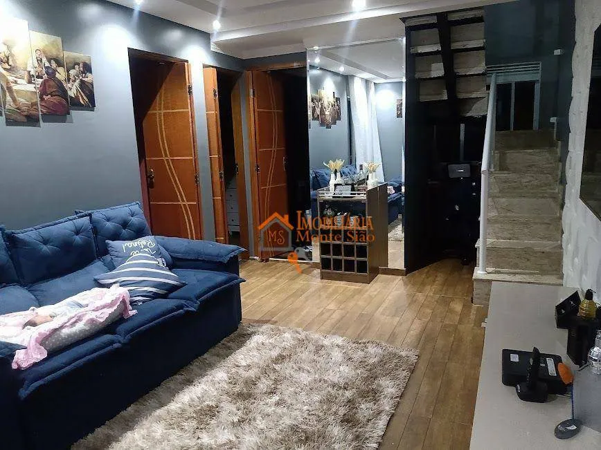 Imagem Apartamento Duplex com 2 dormitórios à venda, 82 m² por R$ 395.000,00 - Parque Primavera - Guarulhos/SP